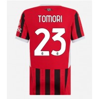 Dres AC Milan Fikayo Tomori #23 Domaci za Žensko 2024-25 Kratak Rukav